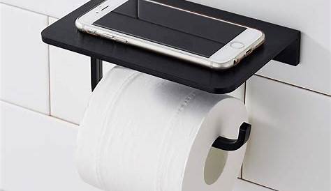 Mixnon Toilettenpapierhalter für 2 Rollen ohne Bohren