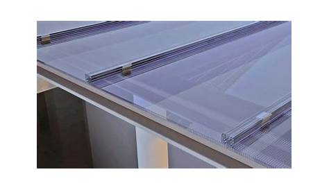 Isolation plaque polycarbonate Revêtements modernes du toit