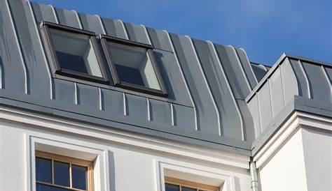 Toiture Zinc Tasseaux Couverture Entre Falcevaya Krovlya Metal Roof