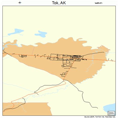 Tok Ak Map