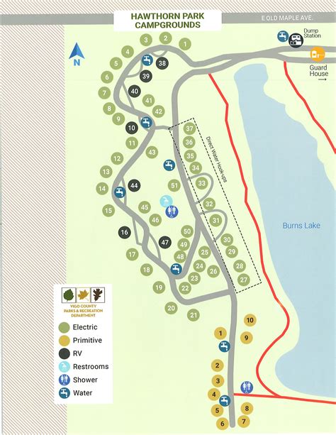 toketee lake campground map