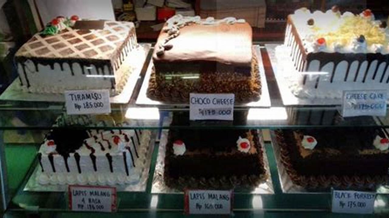 Temukan Berbagai Toko Kue Ulang Tahun Terbaik di Bandung, Jawa Barat