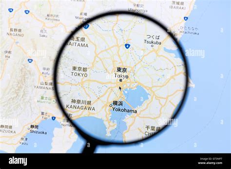 tokyo japan map google