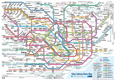 tokyo metro map