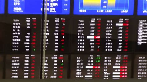 tokyo stock exchange market hours