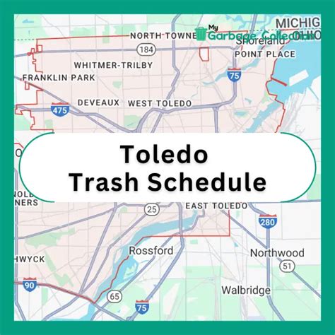 toledo garbage schedule