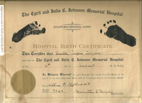 toledo hospital birth records