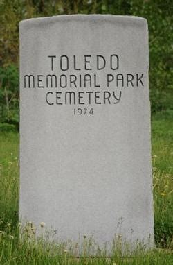 toledo memorial park cemetery find a grave