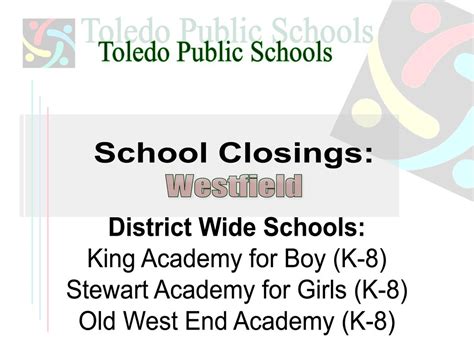 toledo public school closings