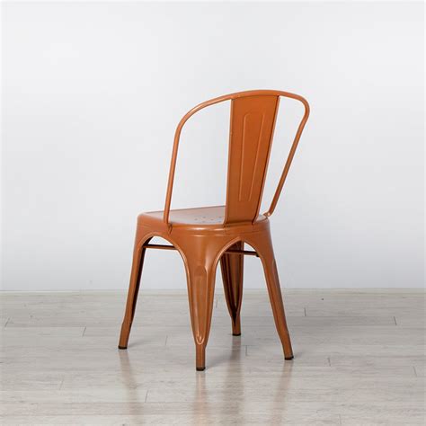 tolix style stacking chair