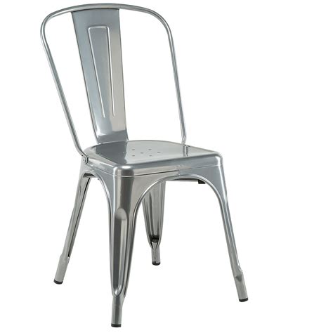 tolix style stacking chair