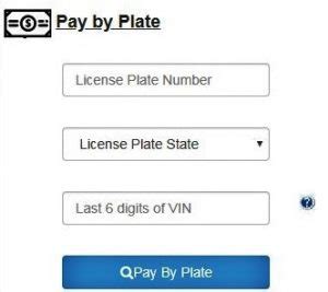 toll by plate pay