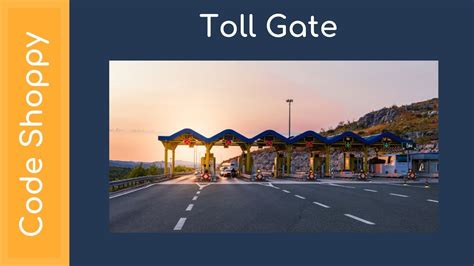 toll gate payment system