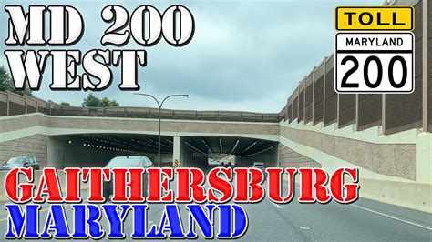 tolls route 200 maryland