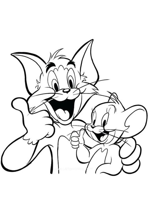 Tom & Jerry Coloring Pages: Fun For All Ages!