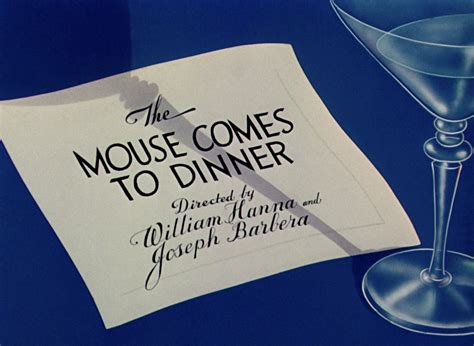 tom and jerry the mouse comes to dinner 1945