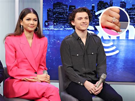 tom holland and zendaya engaged announcement