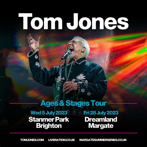 About Tom Jones At Margate Ideas