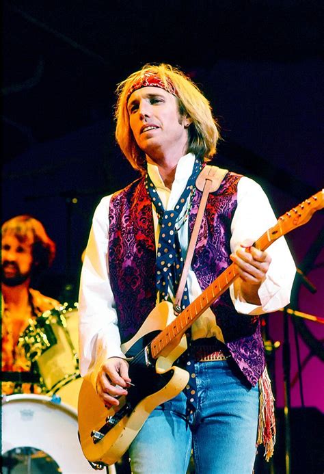 Tom Petty Playing Guitar