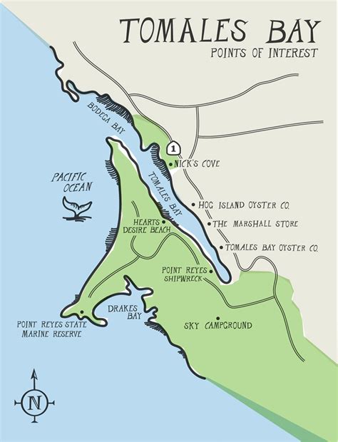 Tomales Bay Location
