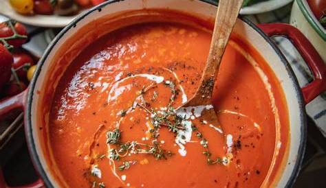 Tomatensauce - Grundrezept mit frischen Tomaten | Aline Made