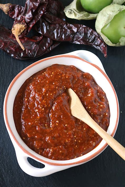 Tomatillo Guajillo Salsa