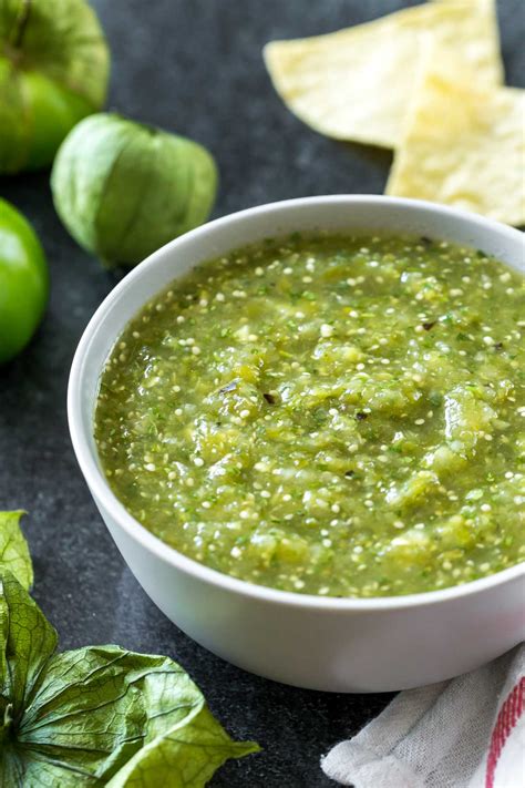 tomatillo salsa recipe youtube