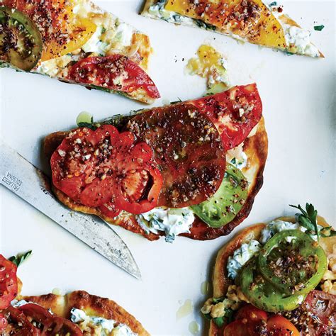 Tomato Flatbread Bon Appetit