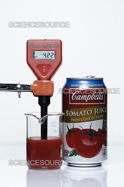 tomato juice ph