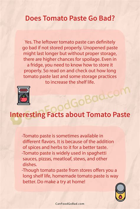 Tomato Paste Gone Bad