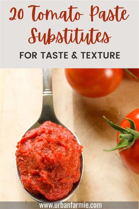 Tomato Paste Replacement Recipe