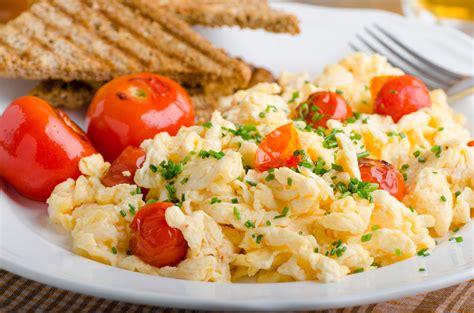 Tomatoes Eggs Cheese
