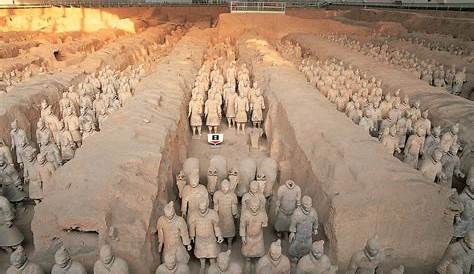 terra-cotta statues of the legendary soldiers qin shi huang tomb 2