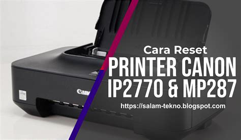 tombol Reset printer canon ip1980