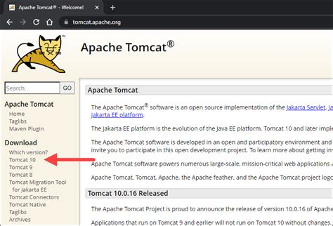Tomcat Server Download