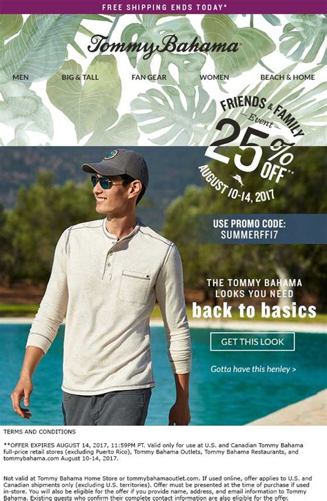 Take Advantage Of Tommy Bahama Coupons And Save Big In 2023