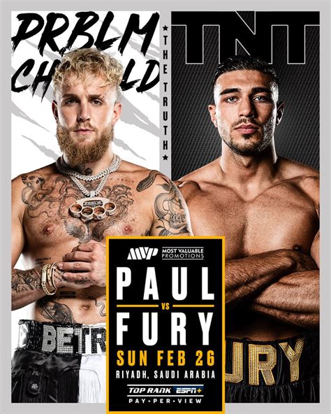 tommy fury v jake paul live