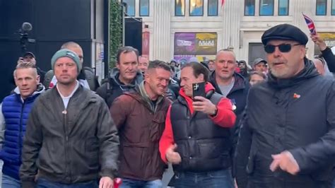 tommy robinson in london
