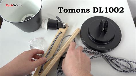 Tomons DL1002 Scandinavian Wood Desk Lamp Review