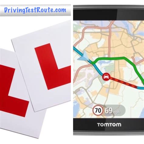 tomtom driving test routes