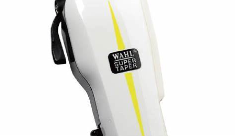 Tondeuse Wahl Super Taper Cheveux TWSF Blanc 1mm à 3.5mm 90mn