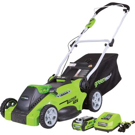 tondeuse greenworks 40v