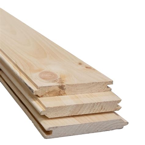 tongue and groove pine