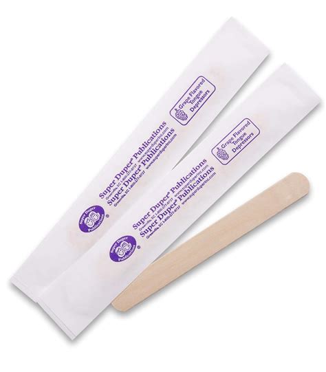 tongue depressors individually wrapped