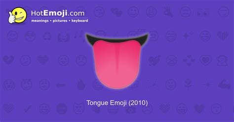 tongue emoji meaning from a guy