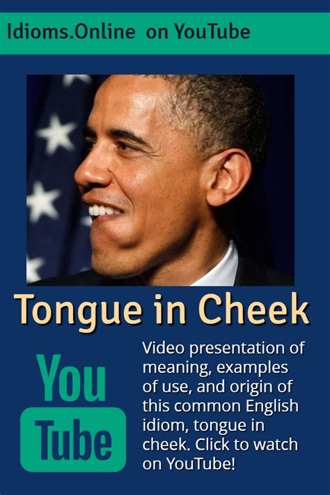 tongue in cheek meaning origin