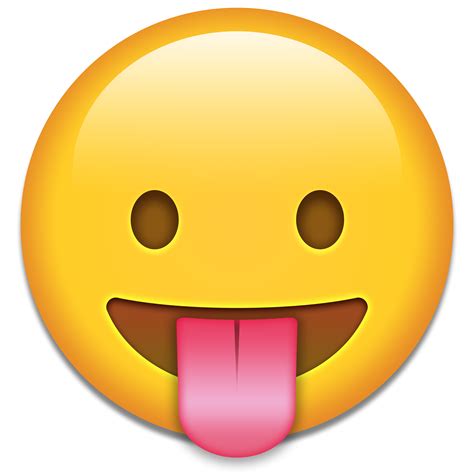 tongue out text emoji