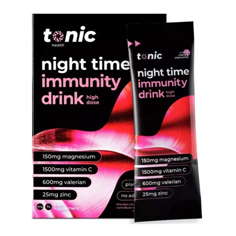 tonic night time immunity drink