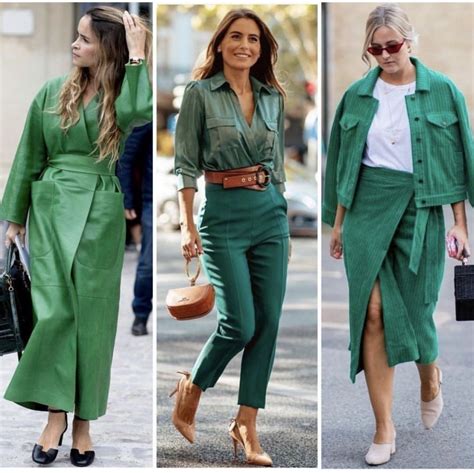 tons de verde roupa