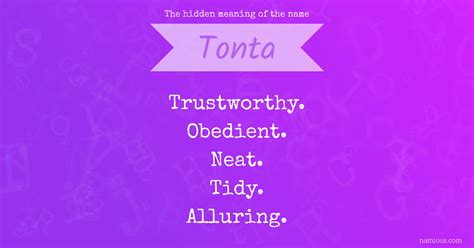tonta meaning in english